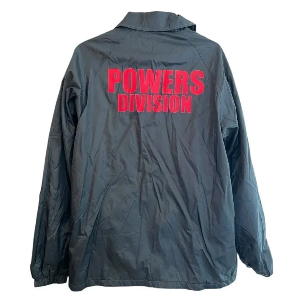 Powers TV Series Mens Large Custom Printed POWERS DIVISION Windbreaker